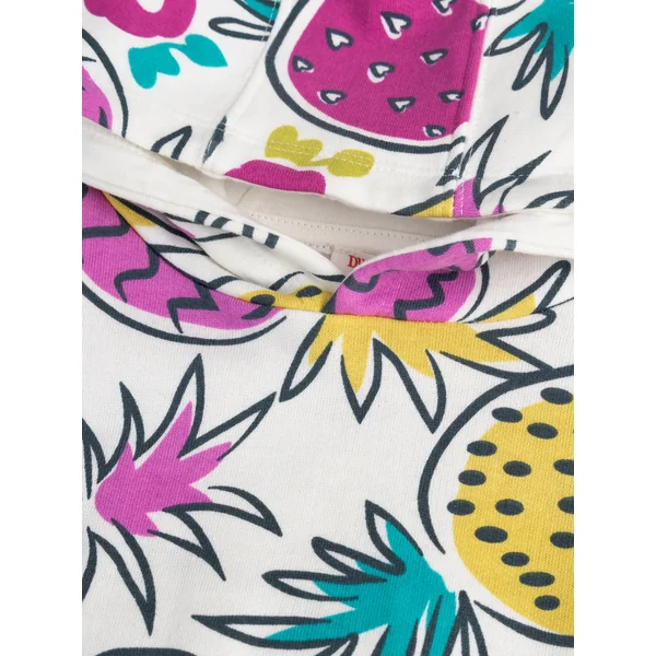 Sweat à capuche imprimé ananas - Soins Bébé Naturels & Produits Maman Après Naissance