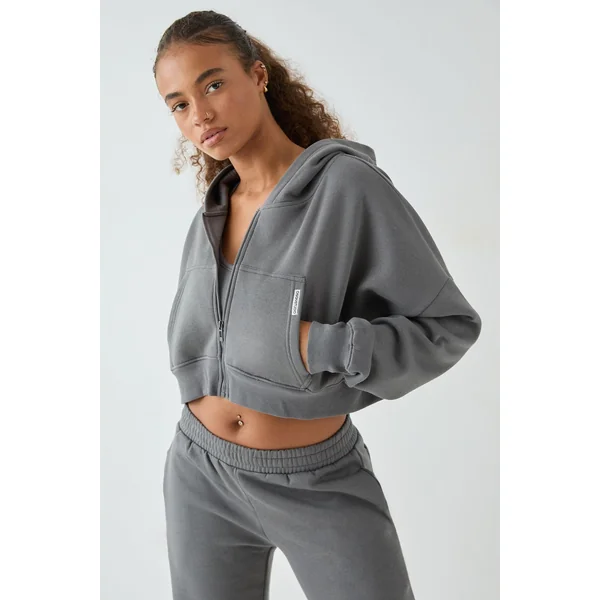 Sweat à Casynthétiqueche Court Boxy DSGN Studio
