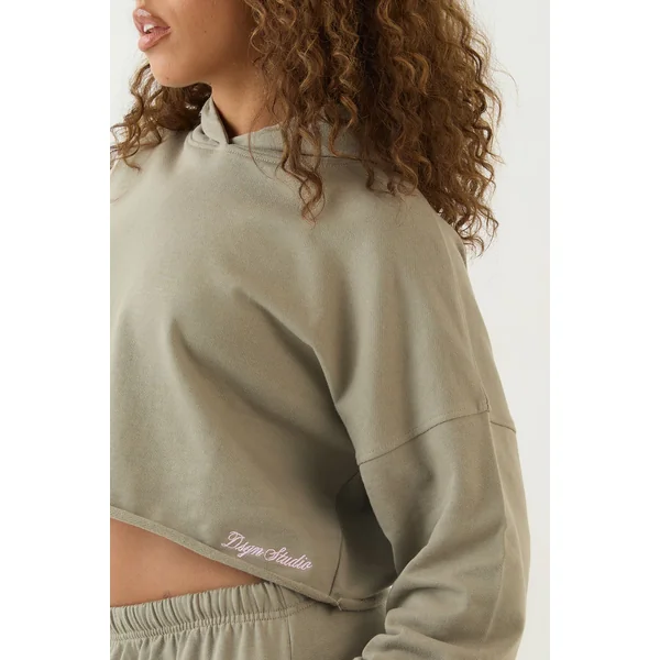 Sweat À Casynthétiqueche Court Boxy Léger Dsgn Studio