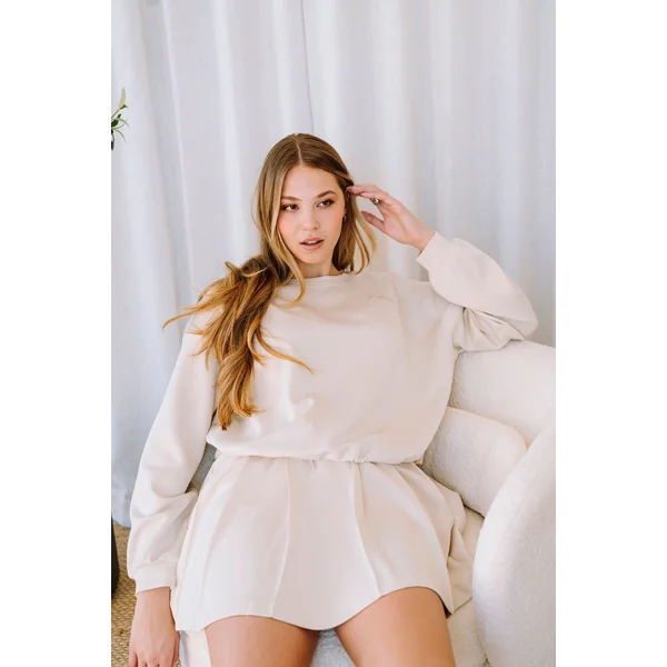 Sweatshirt ANGELA - avoine