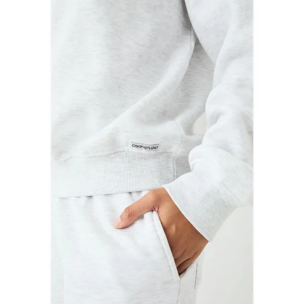 Sweat-shirt Col Rond Oversize DSGN Studio