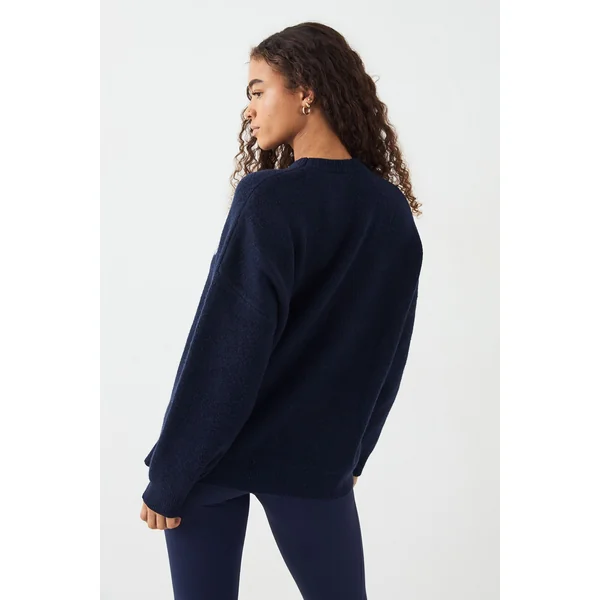 synthétiquell Col Rond Oversize Tricoté DSGN Studio