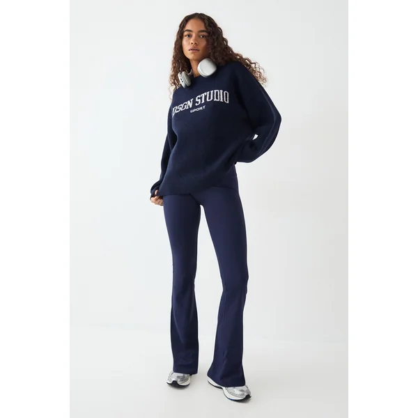 synthétiquell Col Rond Oversize Tricoté DSGN Studio