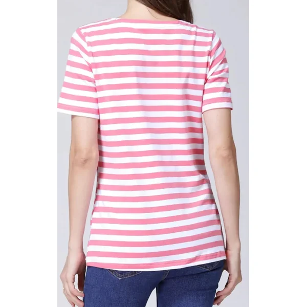 T Shirt Allaitement à Rayures
