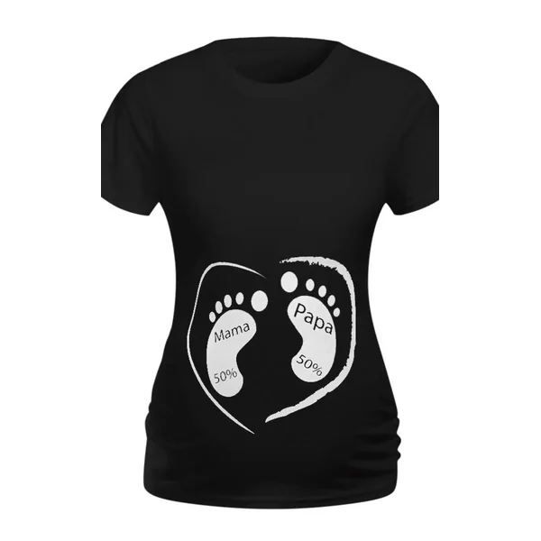 T Shirt Grossesse Empreinte