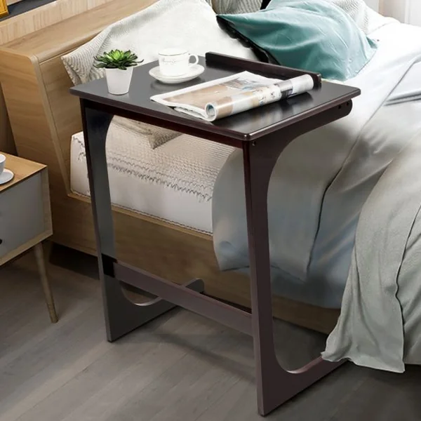 Table de lit pour Ordinateur Portable avec Plateau Inclinable 60 x 40 x 70 cm