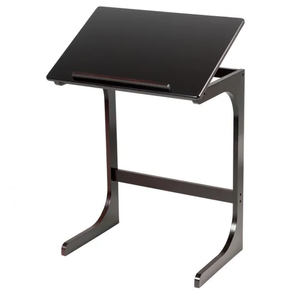 Table de lit pour Ordinateur Portable avec Plateau Inclinable 60 x 40 x 70 cm