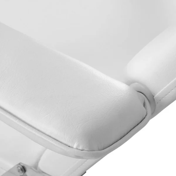 Table de massage pliante 3 zones Lit de massage pour cosmétique Appuie-tête Accoudoirs Portable 182x77,5x68cm Blanc