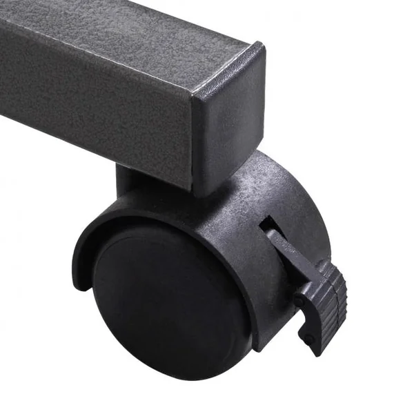 Table multifonction pliable Tablette inclinable à roulettes pour ordinateur Capacité 23 kg, 64.5x41.5x72-100cm, Naturel