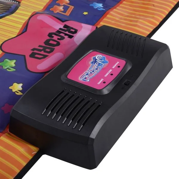 Tapis de Piano Musical à 24 Touches pour Enfants Tapis Danse Évolutif Pliable en ABS Polyester Éponge, 180x74cm
