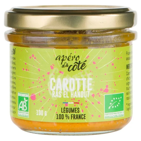 Tartinable de carotte au ras el hanout - 100g