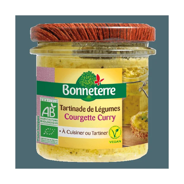Tartinade Courgette Curry