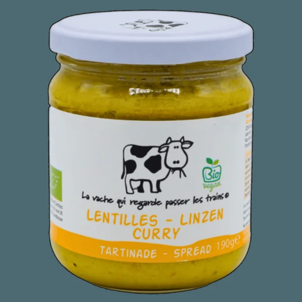 Tartinade Lentilles Curry