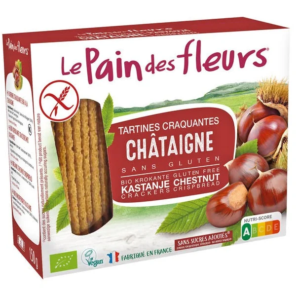 Tartines craquantes châtaigne sans gluten 150g