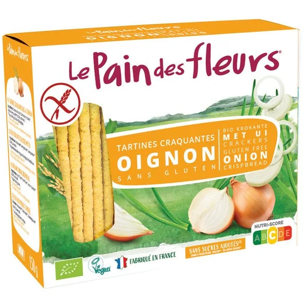Tartines craquantes oignon 150g