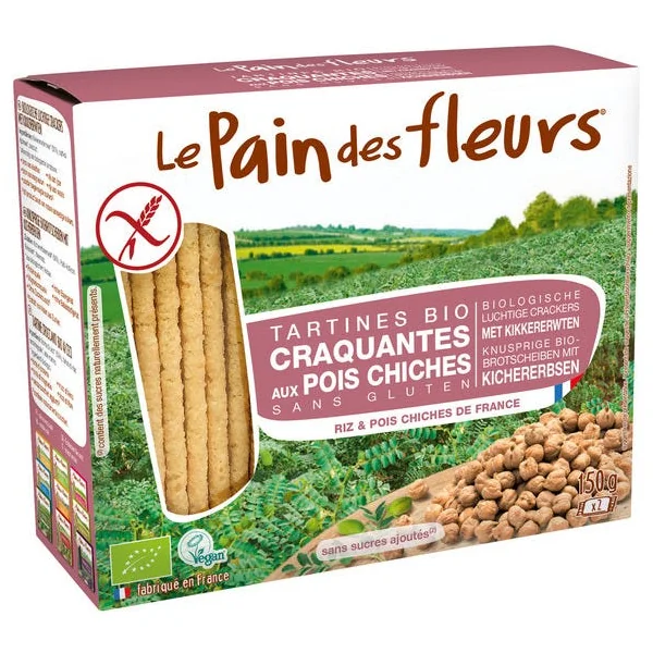 Tartines craquantes pois chiche 150g