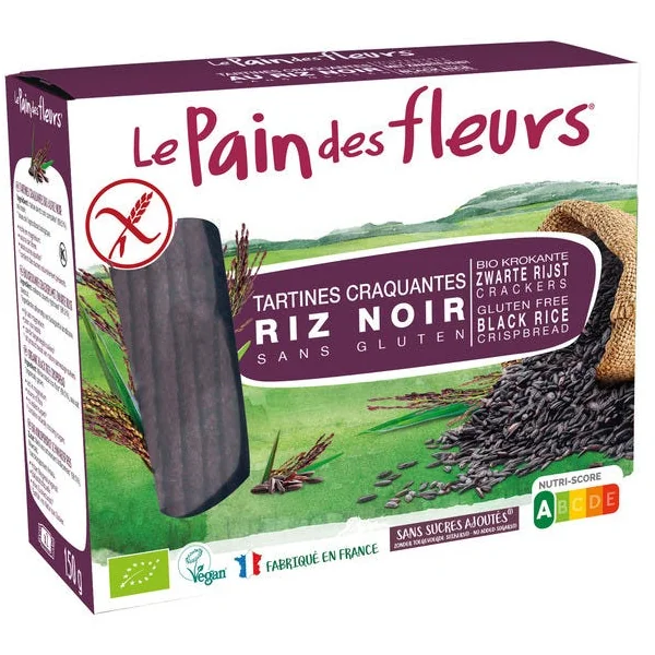 Tartines craquantes riz noir 150g