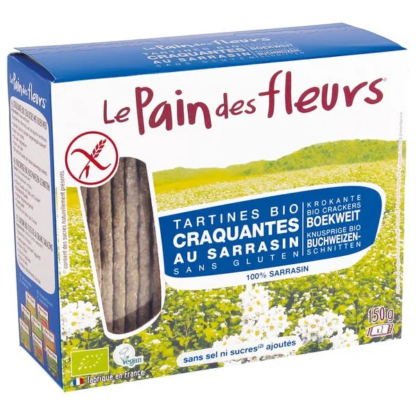 Tartines craquantes sarrasin sans sel 150g