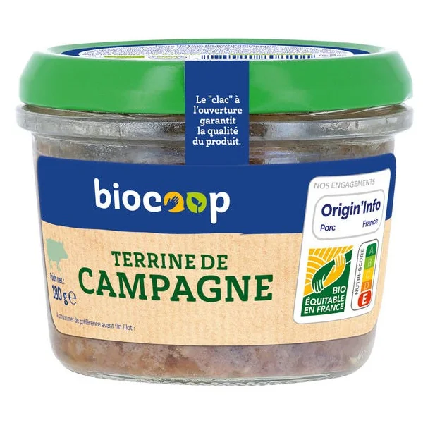 Terrine campagne 180g