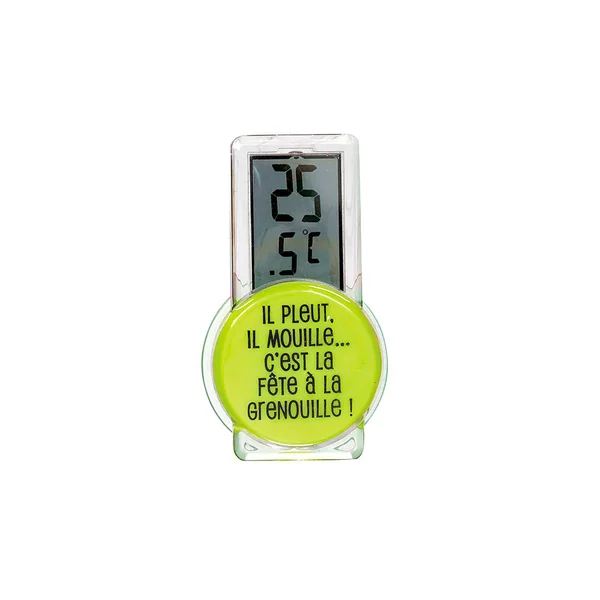 Thermomètre extérieur à ventouse