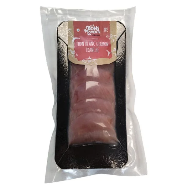 Thon blanc germon fumé tranché 100g