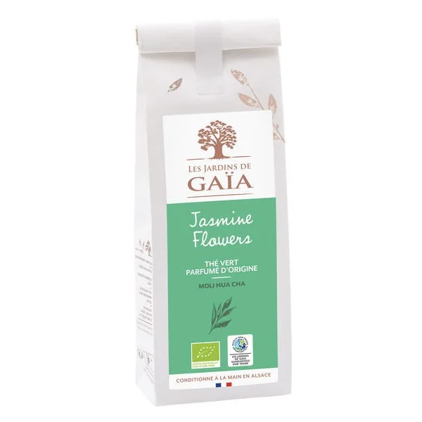 Thé vert Jasmin Flowers Moli Hua Cha 100g