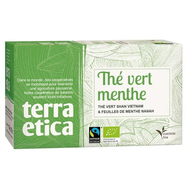 Thé vert menthe