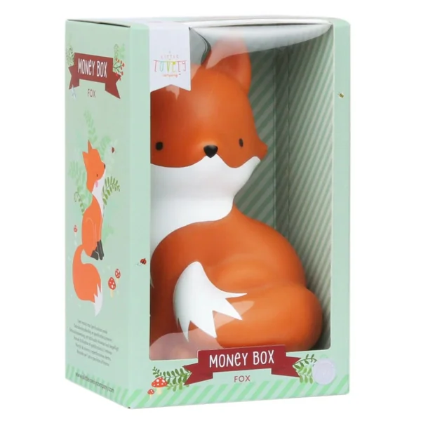 Tirelire enfant renard