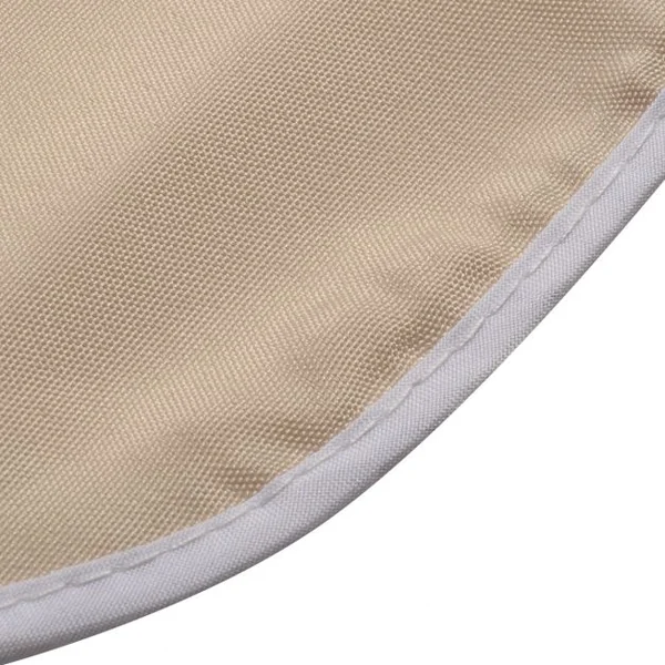 Toile de Rechange pour Balancelle Balançoire Auvent pour Balancelle Imperméable en Polyester 3 tailles au Choix Beige