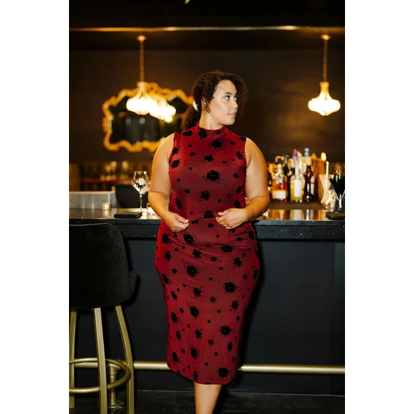 Top TARA - rouge grenat