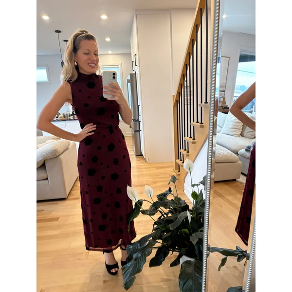 Top TARA - rouge grenat