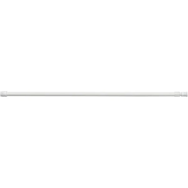 Tringle extensible autobloquante 40-60cm blanche D 10mm