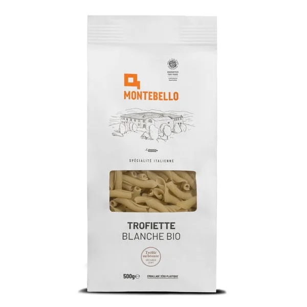 Trofiette blanc tréfilé au bronze 500g