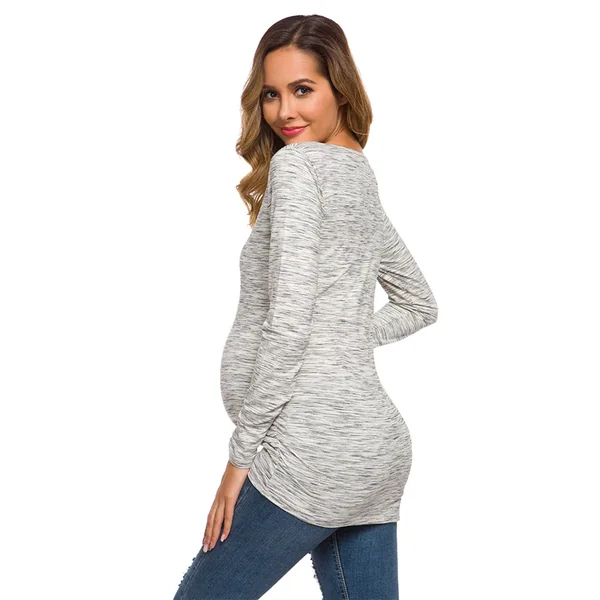 T-shirt de grossesse féminin