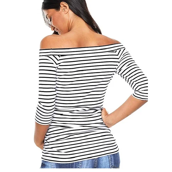 T-shirt de grossesse épaules dénudées - Reste 1M