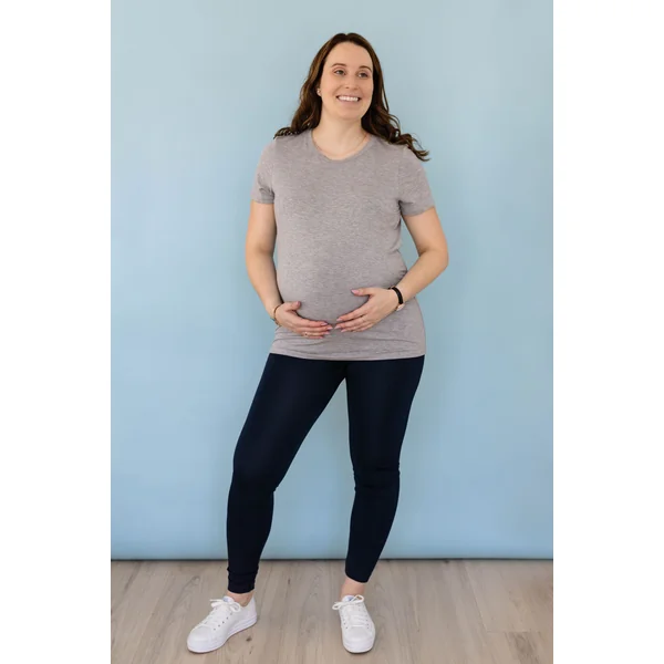 T-shirt décontracté - gris pâle