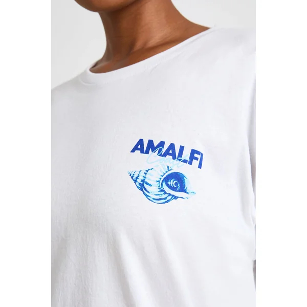 T-shirt Imprimé Amalfi Beach Grande Taille