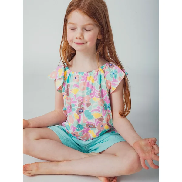 T-shirt imprimé floral - Soins Bébé Naturels & Produits Maman Après Naissance