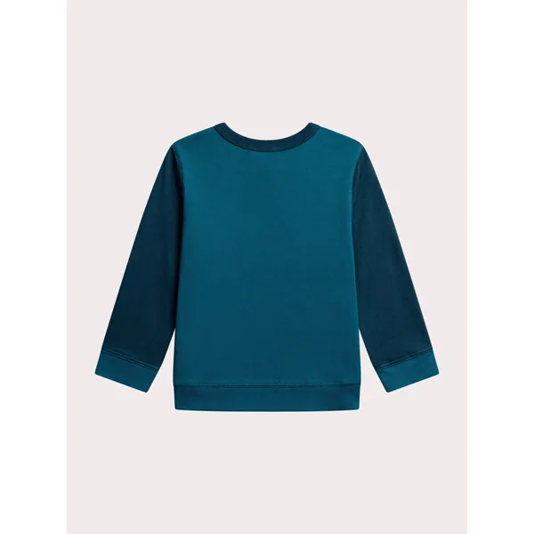 T-shirt manches longues color block - Soins Bébé Naturels & Produits Maman Après Naissance