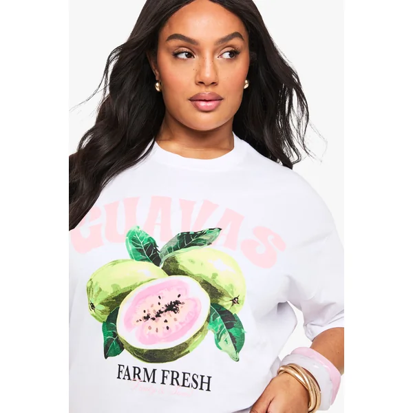 T-shirt oversize Plus Guavas
