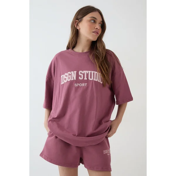 T-shirt Oversize À Appliqué Dsgn Studio