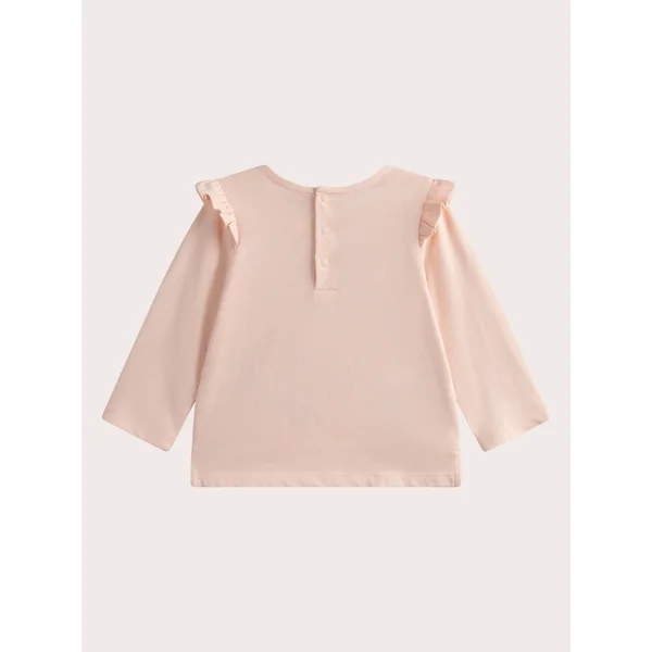 T-shirt rose pastel pour bébé fille - Soins Bébé Naturels & Produits Maman Après Naissance