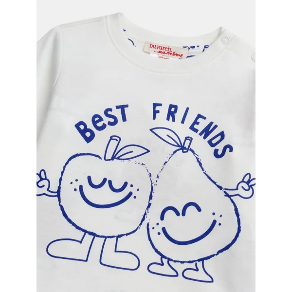T-shirt réversible motif fruits pour bébé garçon - Soins Bébé Naturels & Produits Maman Après Naissance