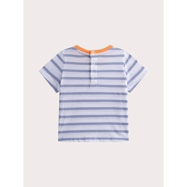 T-shirt à rayures pour bébé garçon - Soins Bébé Naturels & Produits Maman Après Naissance