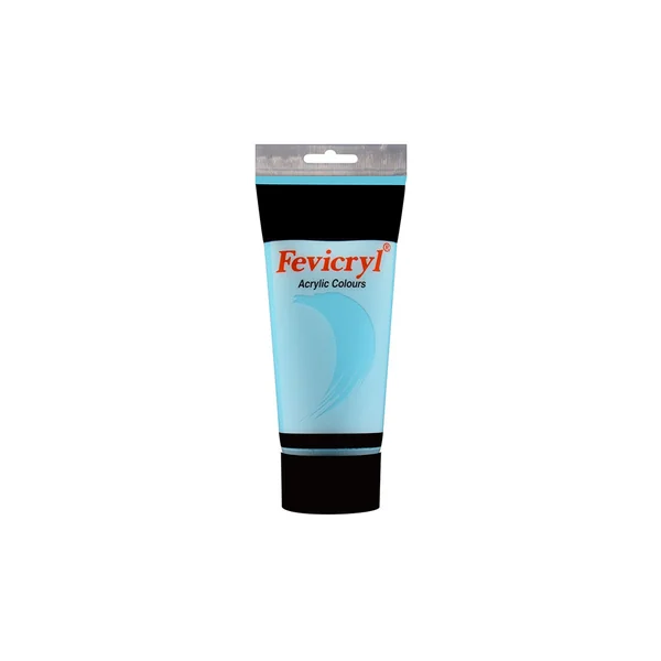 Tube peinture acrylique bleu ciel 200ml