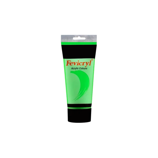 Tube peinture acrylique vert feuille 200ml