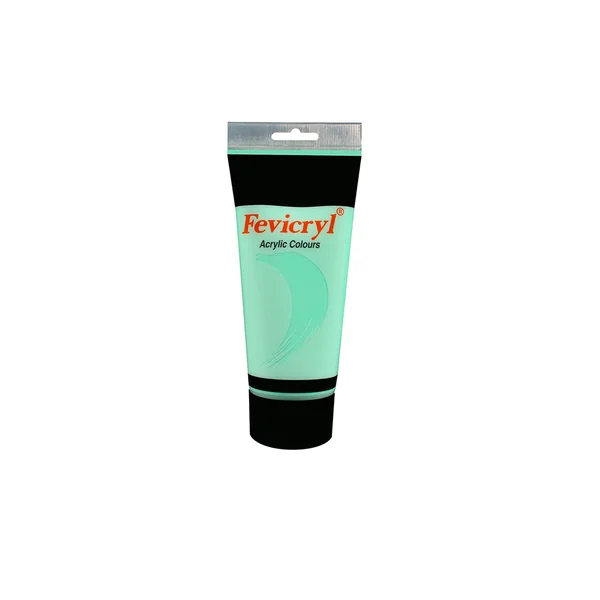 Tube peinture acrylique vert mer 200ml