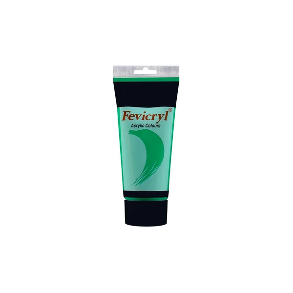 Tube peinture acrylique émeraude 200ml