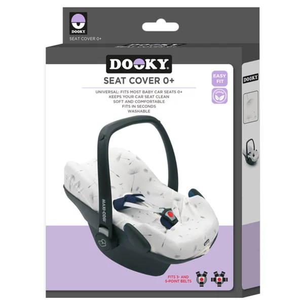 Universal cosy car seat cover Dandelion