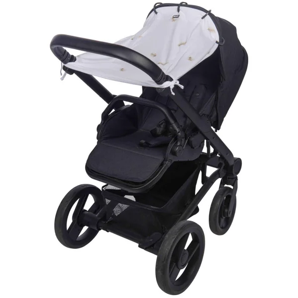 Universal pushchair and car seat sunshade upf 50+ feather